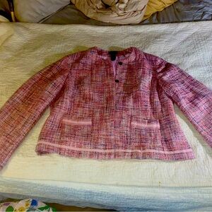 Liz Claiborne Crazy Horse tweed jacket/blazer Size XL